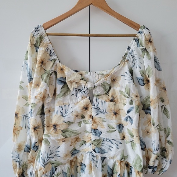 Bec & Bridge Floral Fleurette Mini Dress - Picture 4 of 13